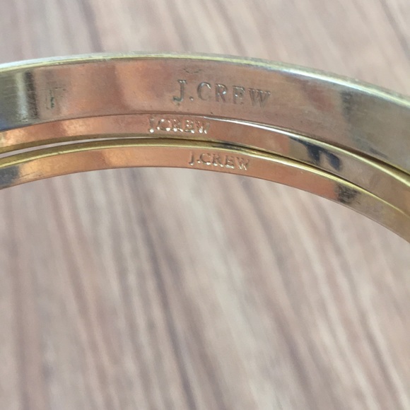 J.Crew Metal & Acrylic Bangles - Picture 2 of 3